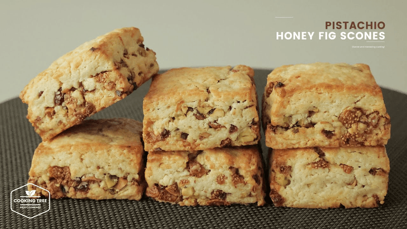 달콤한 꿀과 고소한 피스타치오🍯 허니 무화과 스콘 만들기 Thumbnail