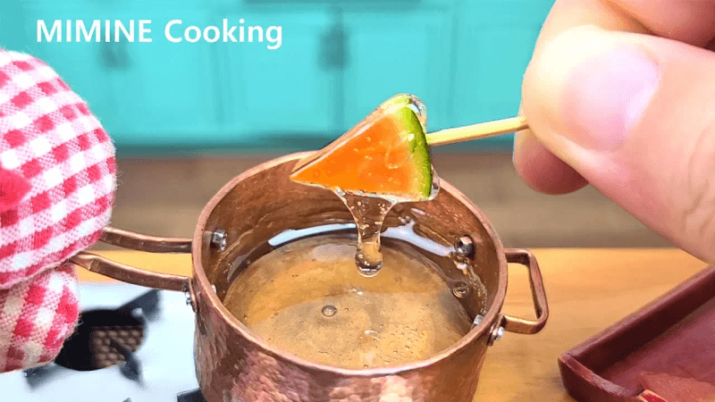 탕후루 어디까지 먹어봤니? #미니어처요리 #탕후루 Thumbnail