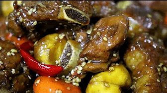 채수를 이용한 돼지갈비찜 Thumbnail