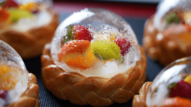스노우 볼 과일 타르트 (Snowglobe Shape Fruit Tart) Thumbnail