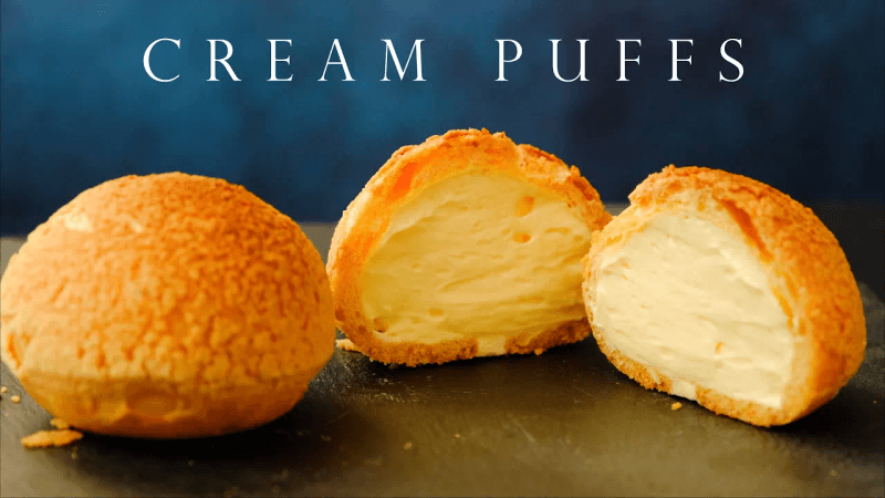 완벽한 크림 퍼프 최고의 레시피 | 크랙클랭 슈 | 성공 팁 Thumbnail