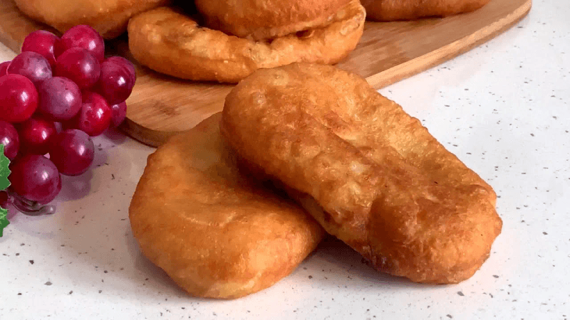 Russian Piroshki with potatoes // Homemade Fried Pies Recipe Thumbnail