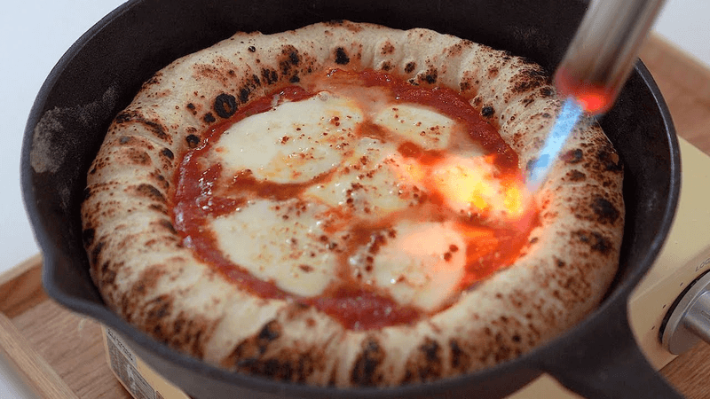 [오븐없이!] 후라이팬 화덕피자 Thumbnail