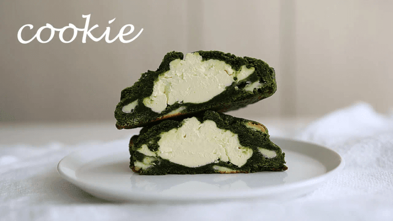 쿠키샵 비밀 레시피! 말차 크림치즈 쿠키 Thumbnail
