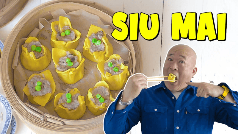 Siu Maï avec pâte à raviolis maison Thumbnail