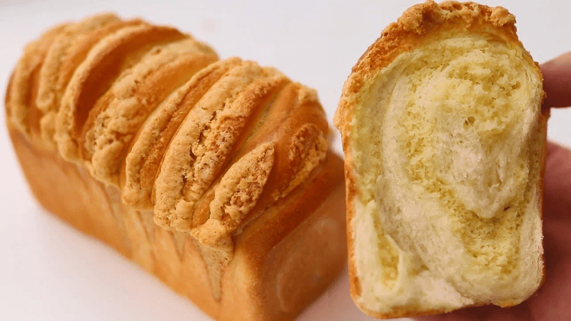 잼 없이 끝까지 맛있게 먹을 수 있는 식빵 만들기/비스킷 식빵/무반죽 빵/비스킷 빵 Thumbnail