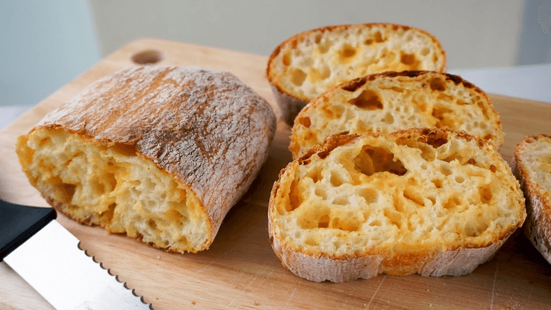 [손반죽] 치즈 치아바타 레시피 Thumbnail