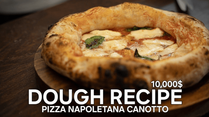 $천만원짜리 레시피 무료영상$ 나폴리피자 까노토 도우 레시피 공개합니다! 코끼리표 국산브랜드 밀가루 사용 Thumbnail