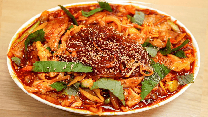 매운 제육 잡채 Thumbnail