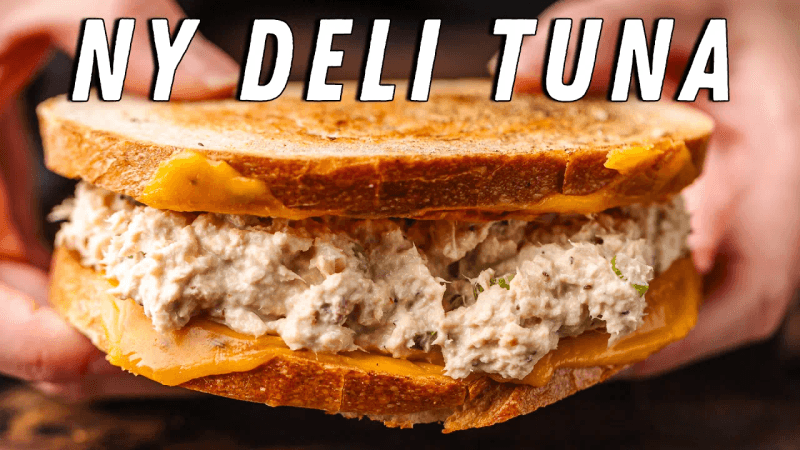 How To Make Real New York Deli Tuna Salad + The Best Tuna Melt! Thumbnail