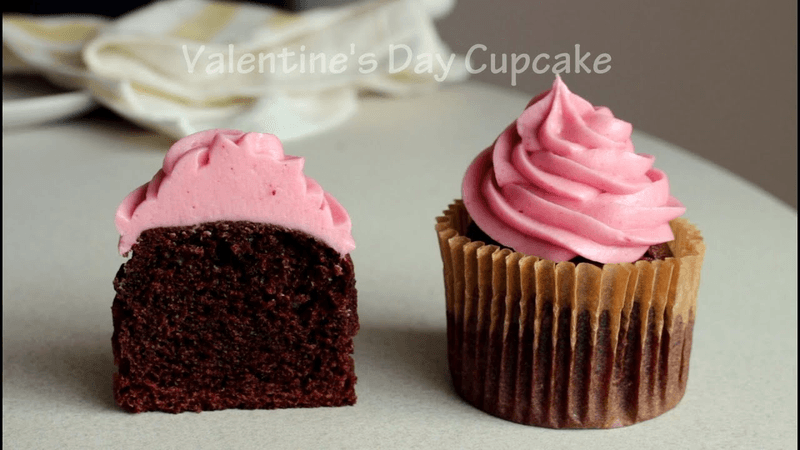 10분 만에 준비! 발렌타인데이 초코 컵케이크(러블리한 버터크림은 덤!) Thumbnail
