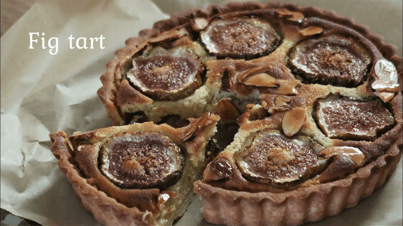 바삭하고 쫀득한 무화과 아몬드 타르트 Thumbnail