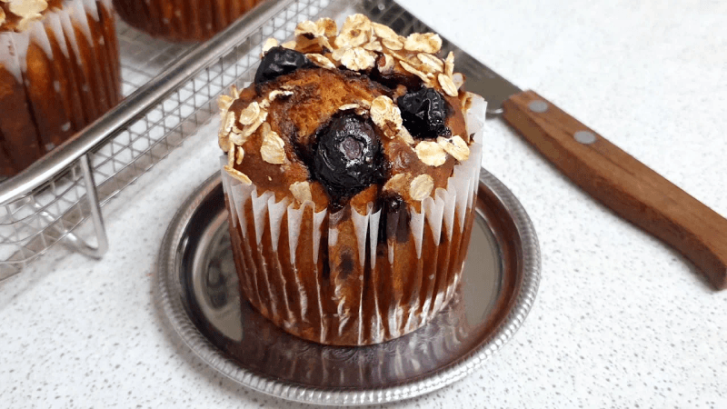 정신줄 놓고 먹어도 살 안찌는 블루베리 오트밀 머핀 Thumbnail