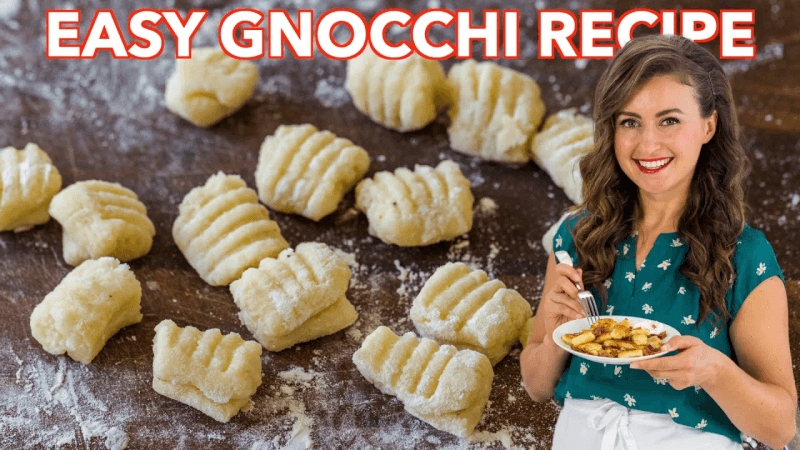 Easy Potato Gnocchi Recipe Thumbnail