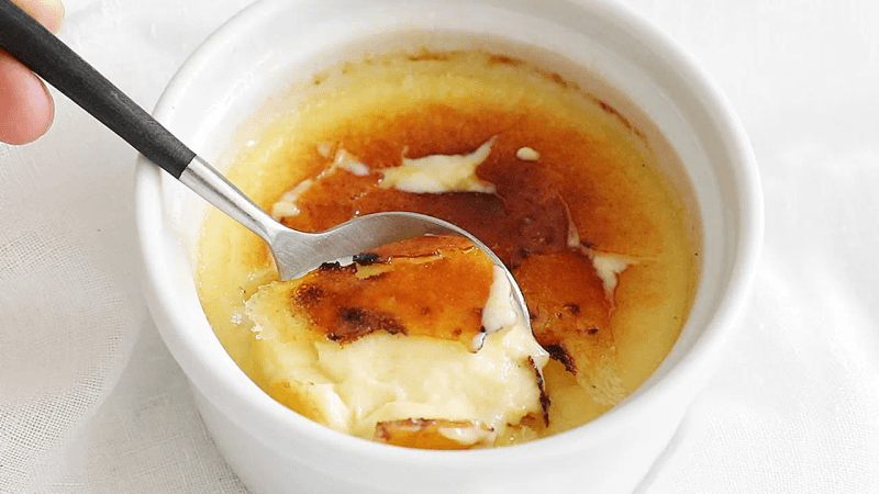 크렘브륄레 살살 녹는다🥰💕Crème brûlée Thumbnail