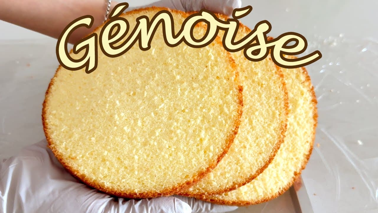 초보자도 실패 없는 폭신한 제누와즈 만들기 Thumbnail