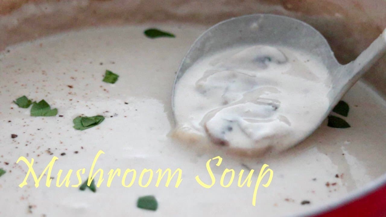 먹는 사람마다 레시피 물어봐요! 제발 만들어주세요! 맛보장, 버섯 스프(수프) Mushroom Soup Thumbnail