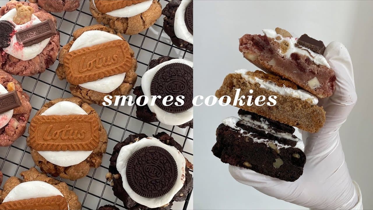 마시멜로우 스모어쿠키 3종 (딸기오레오, 로투스, 블랙초코) Thumbnail