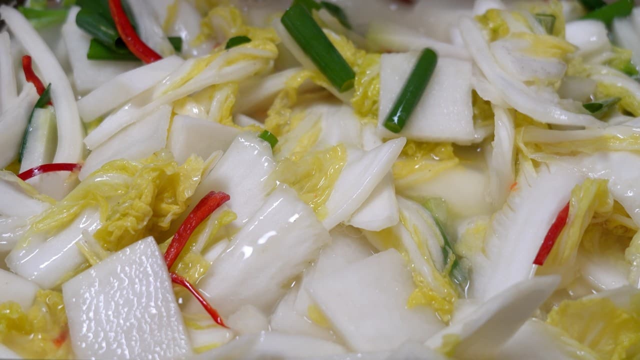 알배추 물김치 황금레시피로 초보자도 大성공 알배추김치 맛있게 담는법 Thumbnail