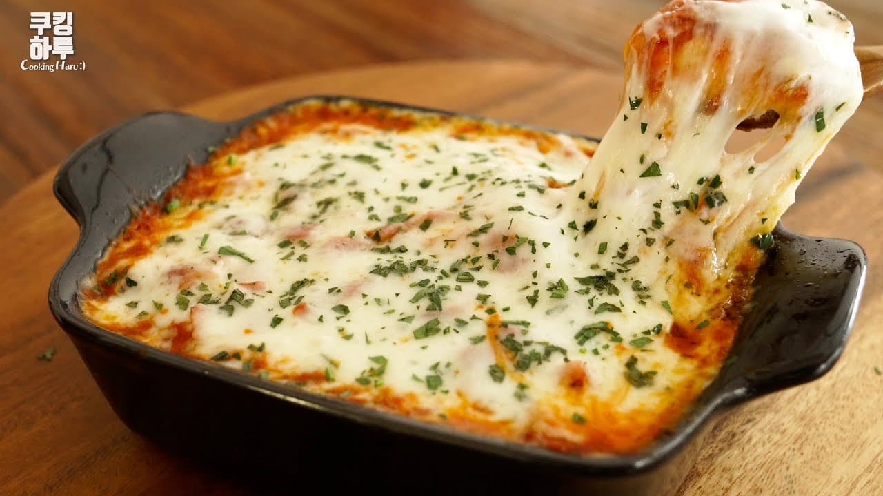 감자 2개로!! 초초간단 전자레인지 감자 그라탕 Thumbnail