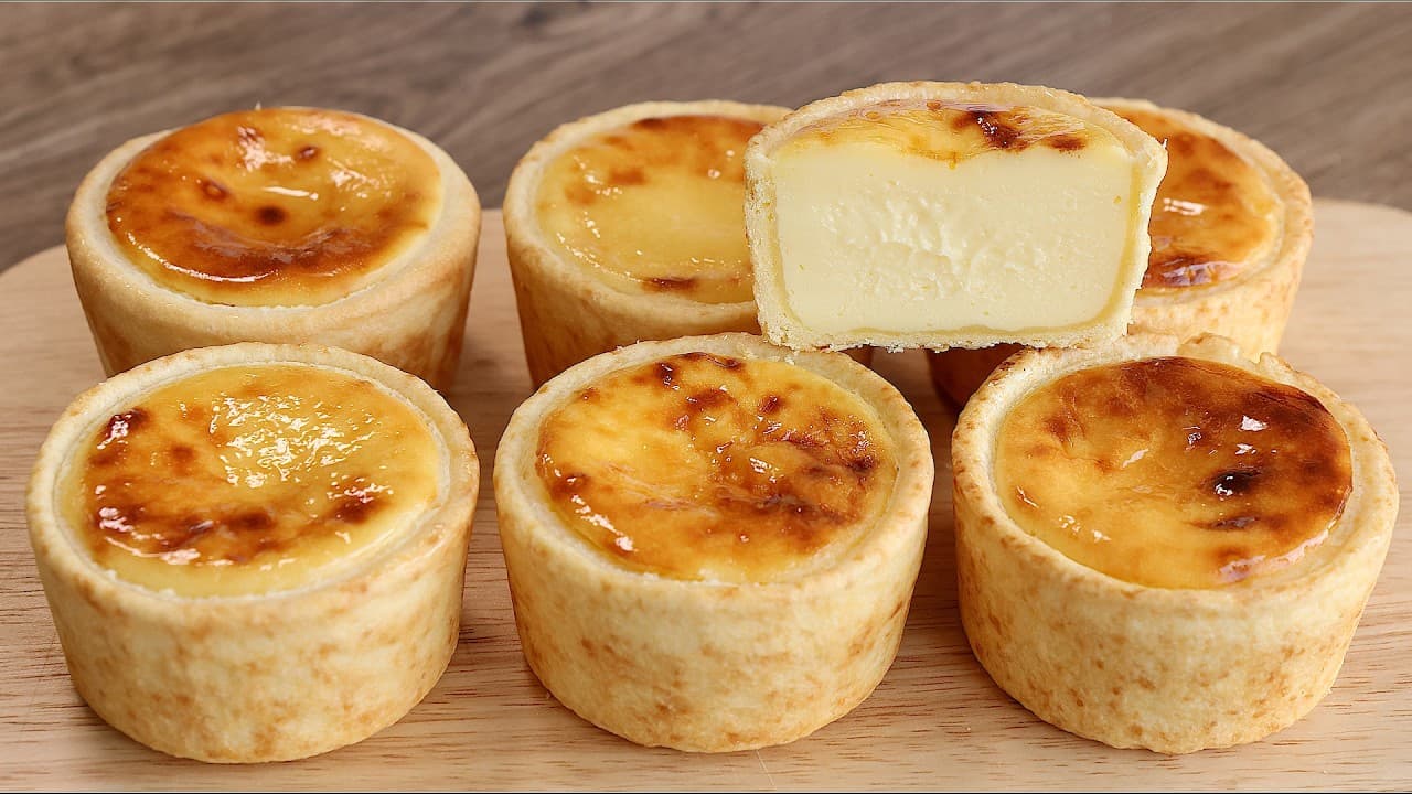 진한 치즈케이크를 타르트로! 비주얼 맛 완벽한 치즈케이크 타르트 만들기 🧀 (with 필라델피아 크림치즈) Thumbnail