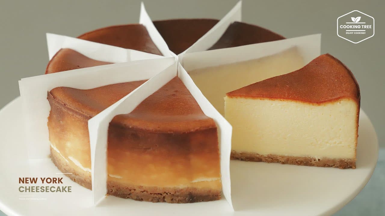 뉴욕 치즈케이크 만들기 : New York Cheesecake Recipe | Cooking tree Thumbnail