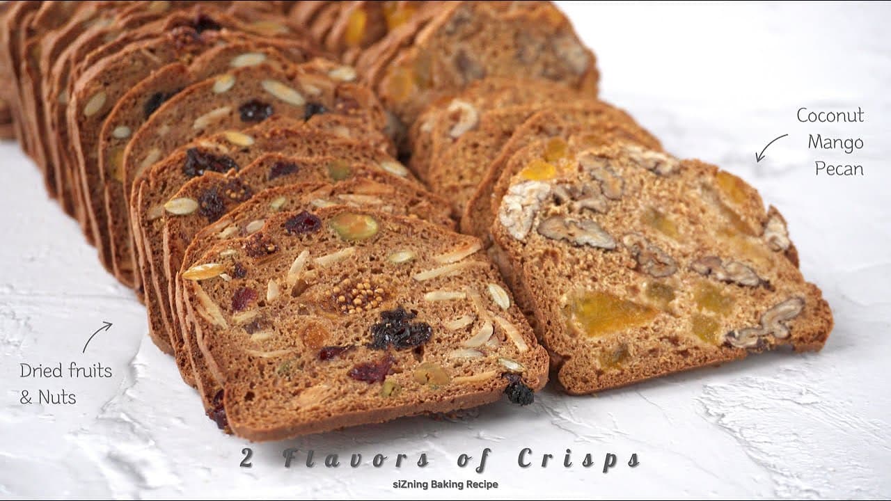 백악관 쿠키로 유명한 크리스프👍🏻바삭바삭 건강한 쿠키 : 2 flavors of Crisps (Raincoast crisps st.)｜siZning Thumbnail