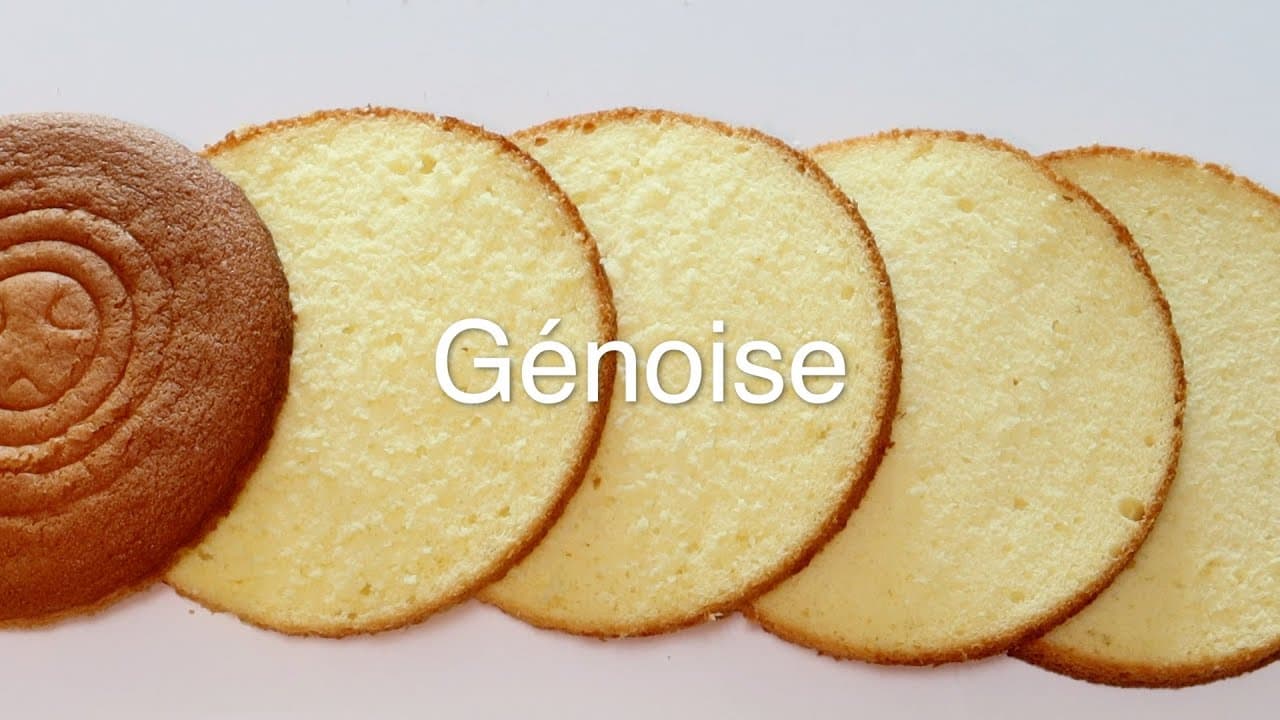 스탠드믹서로 완벽 제누와즈 만들기 Thumbnail