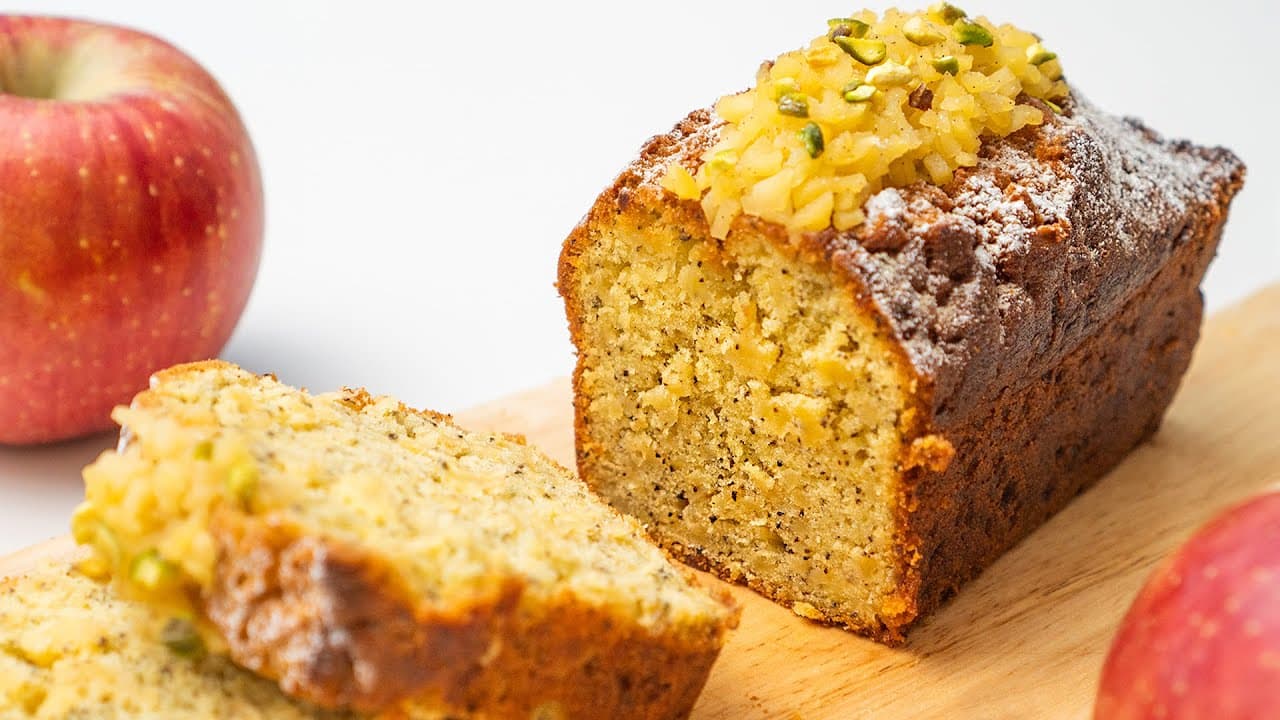 홈베이커는 절대 모르는 비법🔥 일본 제과학교 출신 파티셰의 사과 얼그레이 파운드 케이크 레시피🍎 Thumbnail