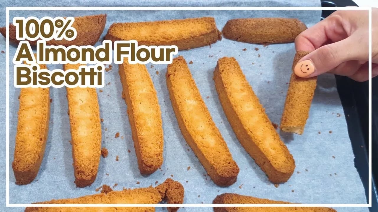 [키토] 100% 아몬드가루 비스코티 Thumbnail