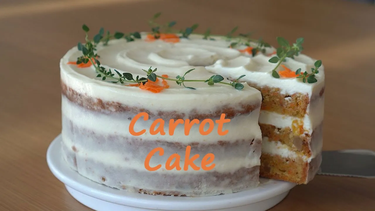 믿고 만드는 당근케이크 Thumbnail