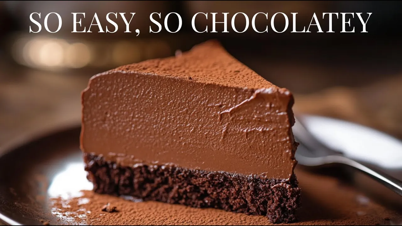 단순한 재료에서 초콜릿 천국으로: 실키하고 데카던트한 무스 케이크 Thumbnail