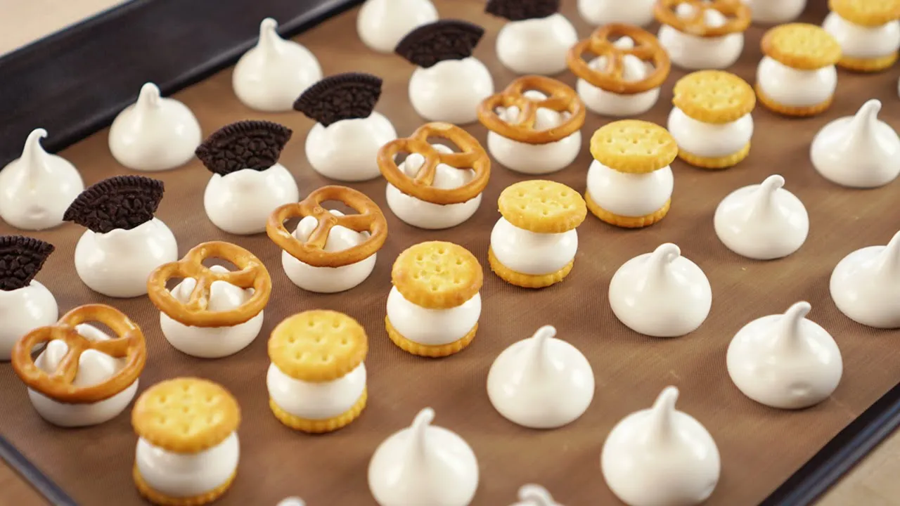 정말 간단해요! 실패 없이 사르르 바삭 녹는 머랭쿠키 만들기 (+에어프라이어) Thumbnail