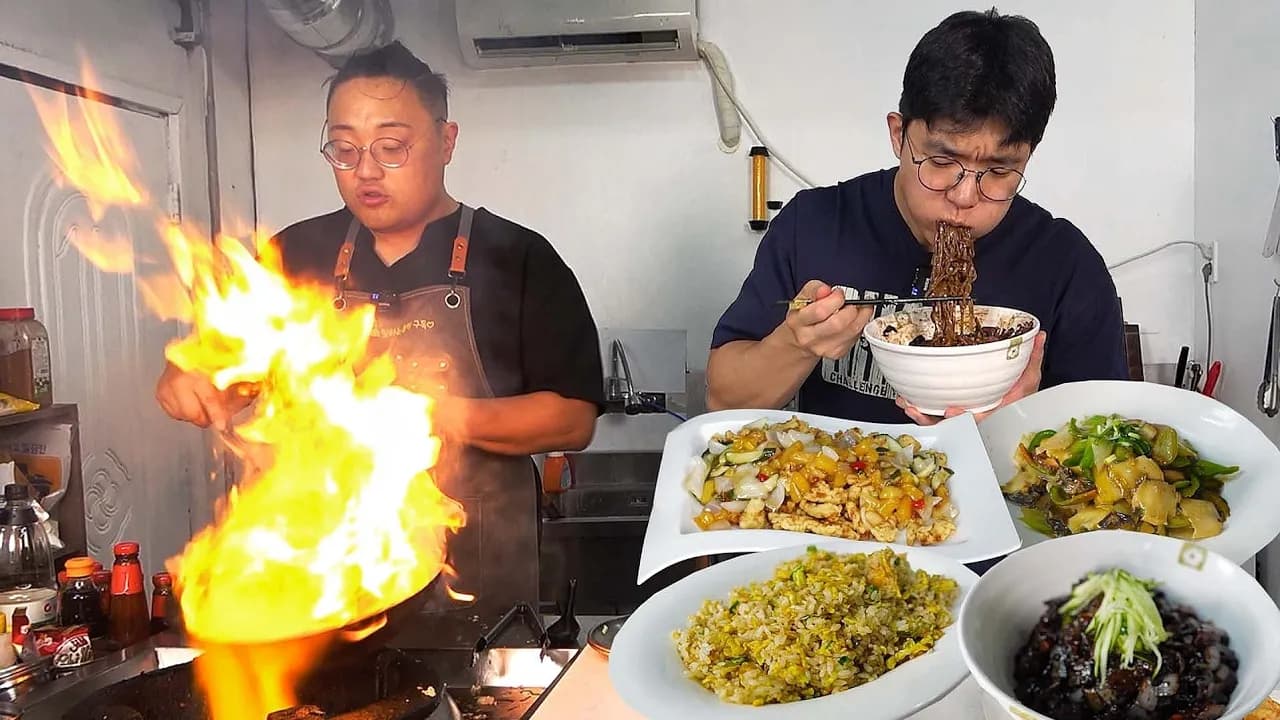 요리하는자VS먹는자.. 중화요리의 끝판왕을 만났습니다 Thumbnail