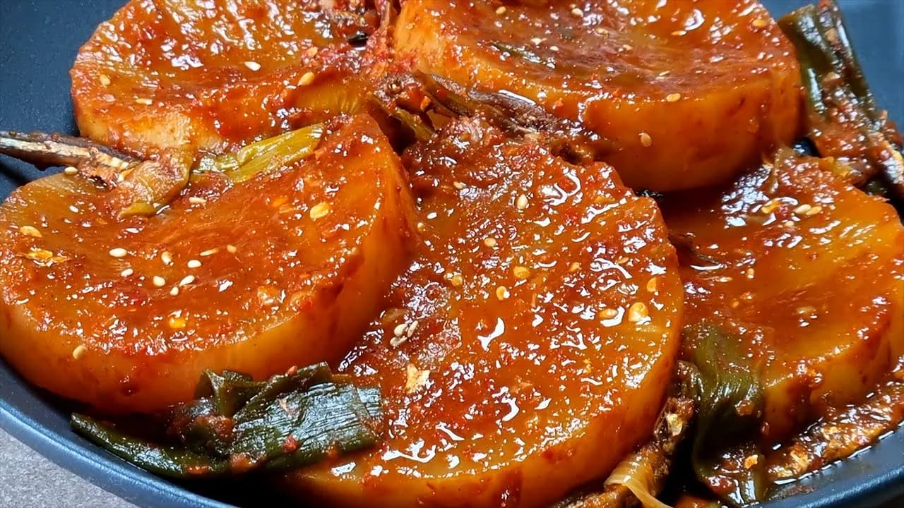 무조림이 왜 이렇게 맛있을까요? '이것'을 넣었습니다 Thumbnail