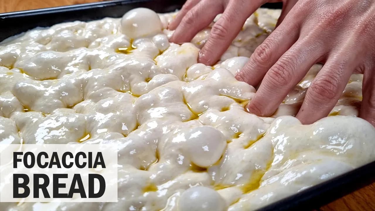 How to Bake the Best Focaccia Bread You've Ever Tasted Thumbnail