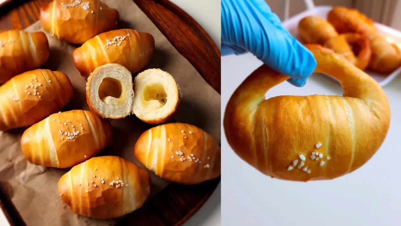 겉바속쫀 크랙 소금빵 Thumbnail