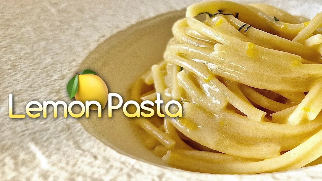 더운 여름날 상큼한 파스타, 레몬 스파게티 Thumbnail