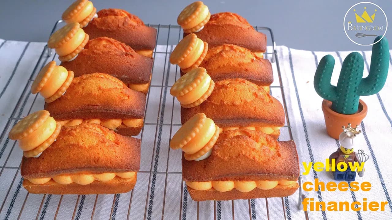 황치즈 휘낭시에 만들기 | Bakingdom Thumbnail