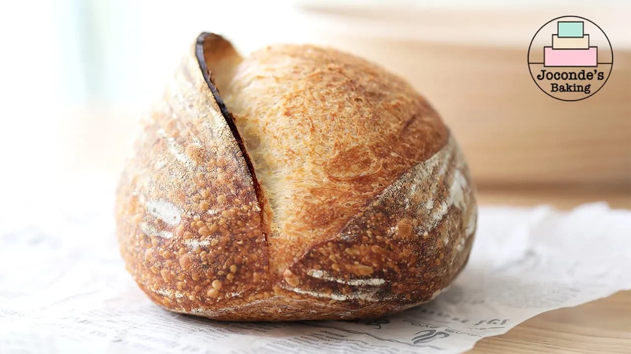 [사워도우 브레드] 활짝 열리는 오븐스프링과 열린 크럼 (with 위즈웰 루미2 오븐) Thumbnail