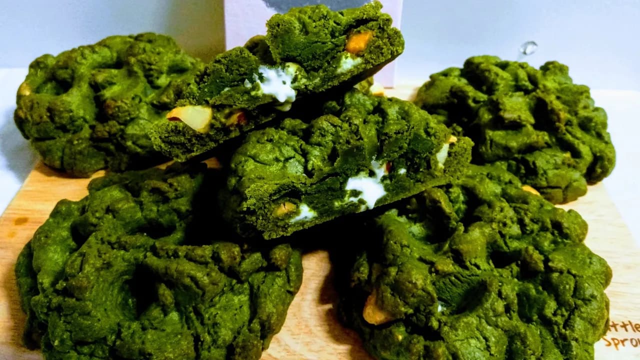 말차 마카다미아 쿠키 Thumbnail