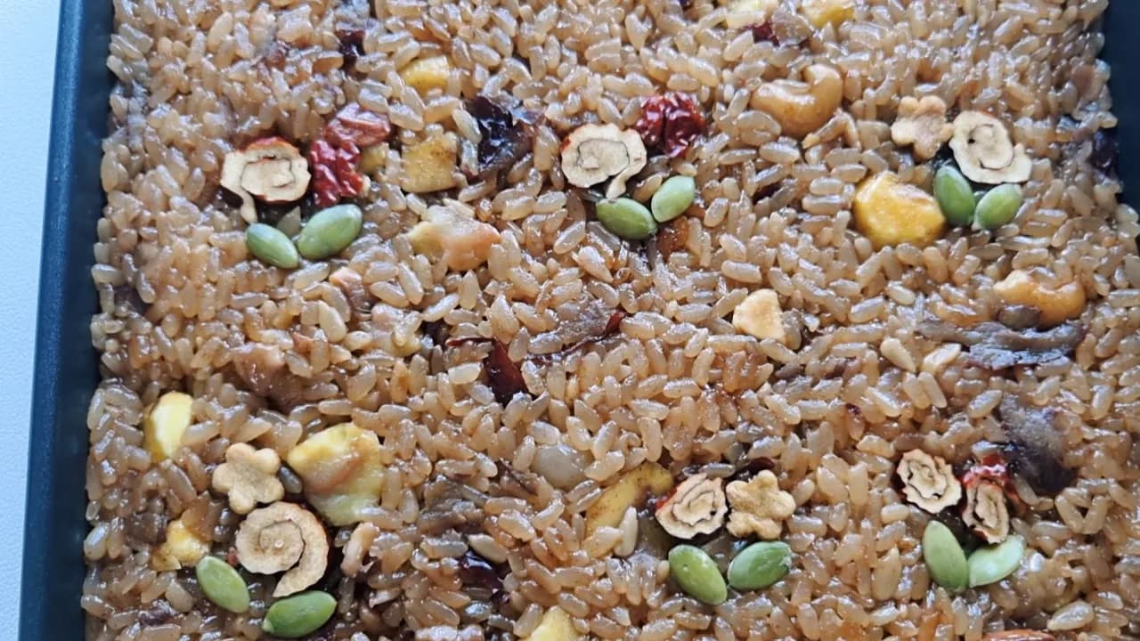 설탕은 줄이고 풍미는 올린 약밥 황금비율! Thumbnail