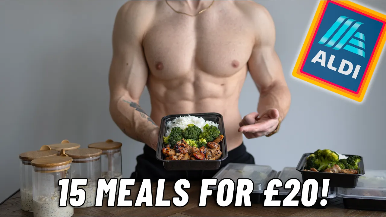 Simple High Protein Meal Prep on a Budget - Breakfast, Lunch & Dinner Thumbnail