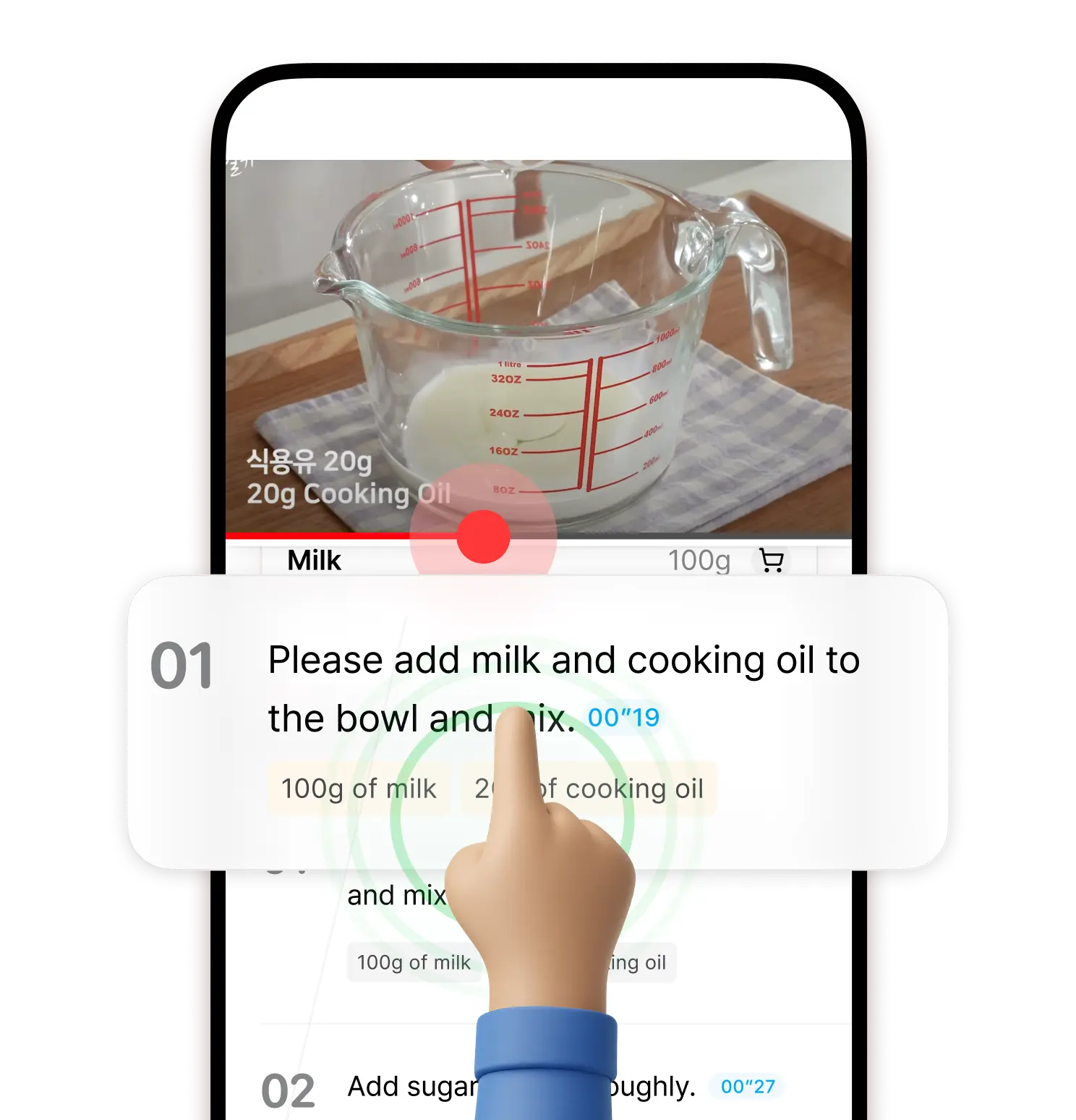 Timestamp navigation to specific moments