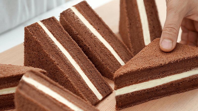 초코 샌드위치 케이크 만들기 Thumbnail