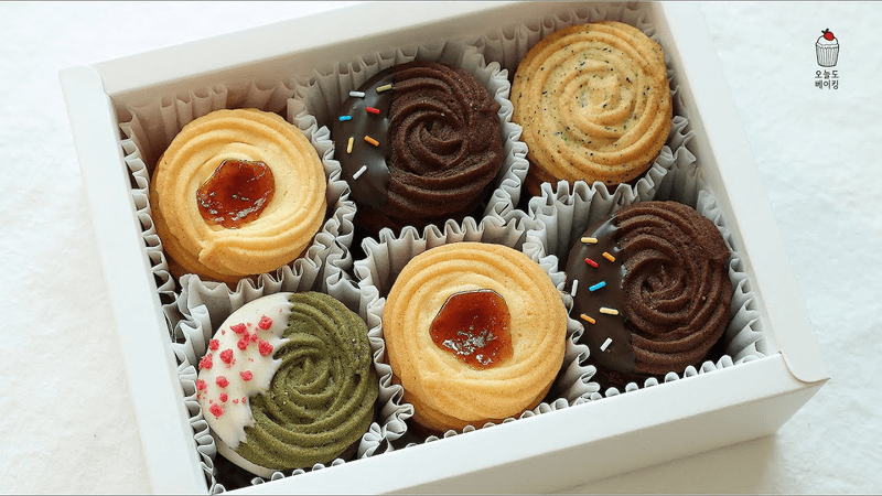 4가지맛 비에누아 쿠키 박스 (버터쿠키) Thumbnail