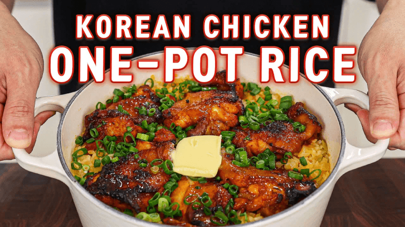 Gochujang Chicken One-Pot Rice Thumbnail