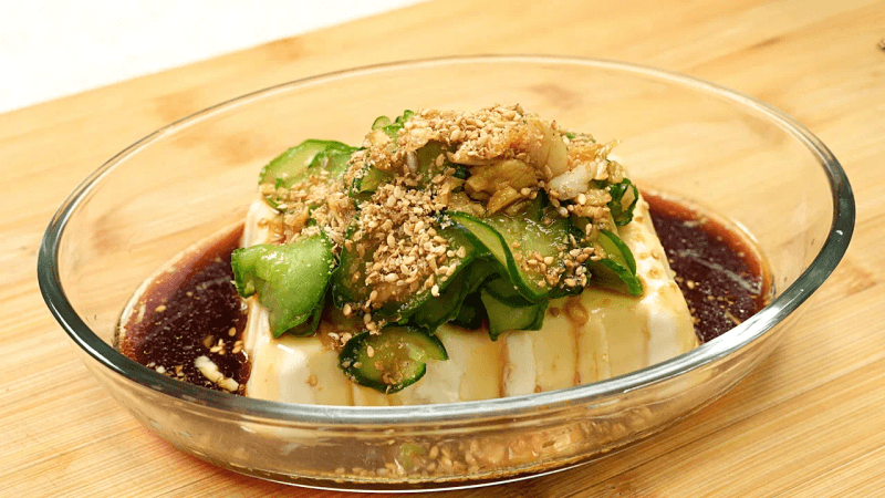 불없이 만드는 연두부 오이무침 Thumbnail