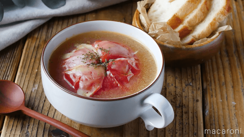 전자레인지로 완성하는 통토마토 컵수프 Thumbnail