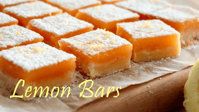 레몬 덕후라면 무조건 좋아할 맛! 먹으면 기분 좋아져요 상큼팡팡 레몬 바 Thumbnail